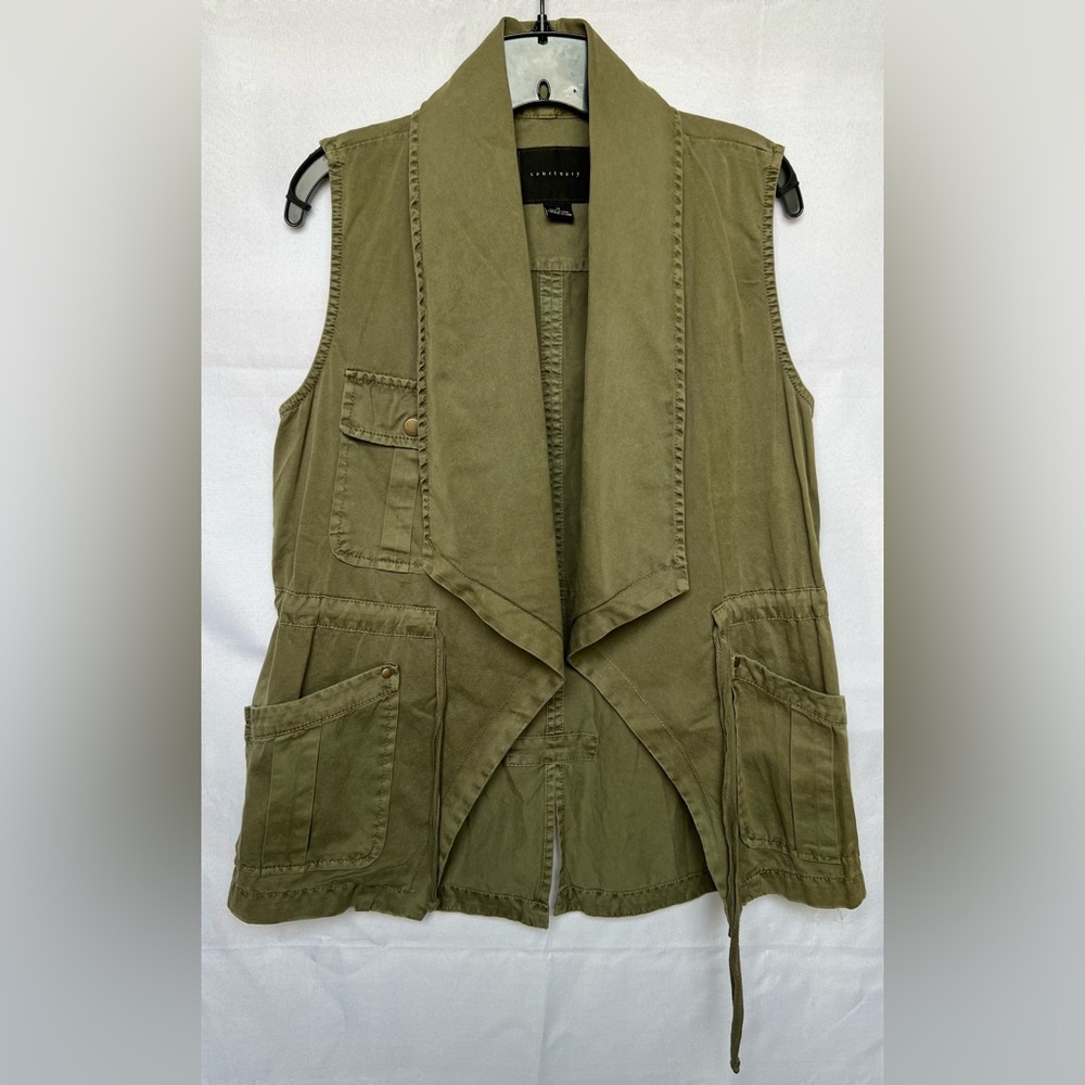 Sanctuary Khaki Utility Vest